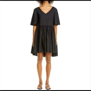 Merlette Clementine Poplin Dress Ultramarine